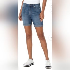 Liverpool Kristy Hi-Rise Double Rolled Shorts
